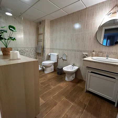 Con Encanto Cerca De La Playa El Rosario Apartmán